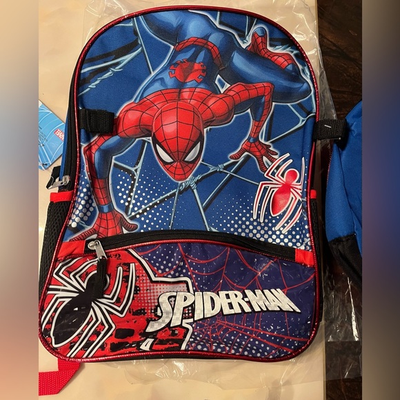 Kids Spider-Man Backpack with Molded Lunch Bag - Picture 9 of 13